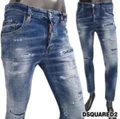 DSQUARED2 ダメージデニムパンツ　サイズ42S