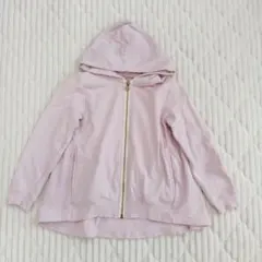 petit main フルジップパーカー 120 ピンク