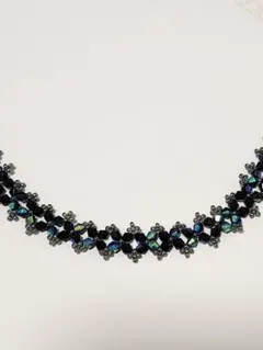 セミオーダー！幾何学模様のビーズチョーカー