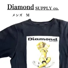 古着 Diamond Supply Co. ピンナップガール スウェット Mのサムネイル