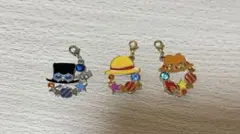 ワンピース キャンディチャームコレクション 3点セット ルフィ サボ エース
