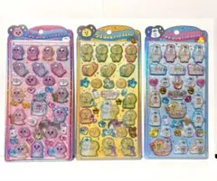 【うるちゅる】おぱんちゅうさぎ＆んぽちゃむ　3枚セット