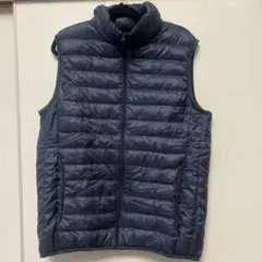 UNIQLO ウルトラライトダウンベスト LサイズMEN ネイビー