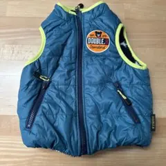 DOUBLE.B ベビーベスト 80 ネイビー