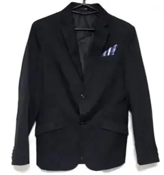 ジャケット　黒　１６０　キッズフォーマル　冠婚葬祭　入学式　卒業式　写真撮影