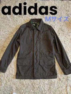 ⭐︎希少品⭐︎ adidas ダークブラウン ミリタリージャケット