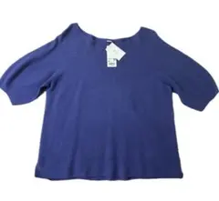 ⭐︎UNIQLO⭐︎3Dコットンクルーネックセーター5分丈