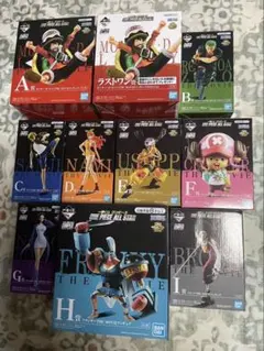 ワンピース ONE PIECE 一番くじ スタンピード フィギュアセット