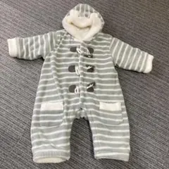 くまさん　フード付きカバーオール　人気