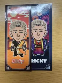 奥田力也 千社札ステッカー