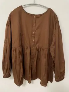 URBAN RESEARCH DOORS ブラウンシャツ M