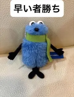 パペット　スンスン　ぬいぐるみマスコット winter.ver グリーン