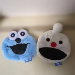 パペットスンスン　ふわふわフェイスポーチ スンスン ノンノン