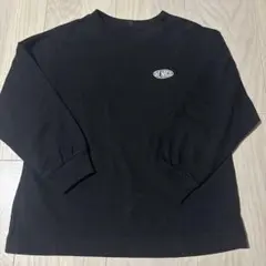 GU ブラック 長袖カットソー 120