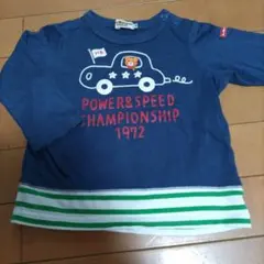 男児ミキハウス ロンＴ 80cm