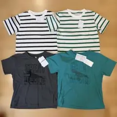 男の子 半袖Tシャツ 4枚セット 120cm