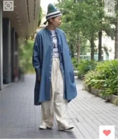 JOURNAL STANDARD ライトシャンブレー デニムシャツワンピース