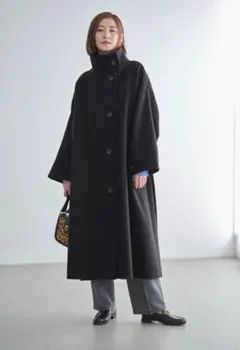 【新品未使用・タグ付き】&.nostalgia スタンドカラーコート
