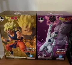 一番くじ　ドラゴンボール　B賞　超サイヤ人孫悟空　C賞　フリーザ　フィギュア