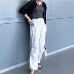 DOUDOU　ドゥドゥ　メッシュニット　ブルゾン　フリー