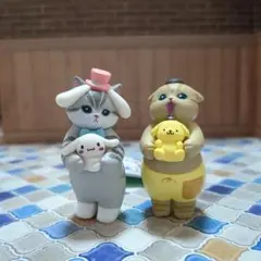 なりきりフィギュア　モフサンド✕サンリオキャラクター　ポムポムプリン　等