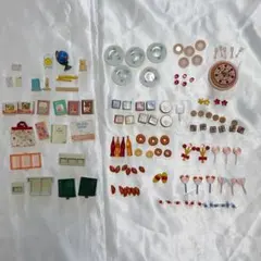 シルバニアファミリー　食べ物、食器、小物セット