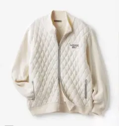 DoCLASSE GOLF キルティングジャケット オフホワイト