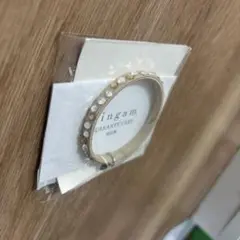 日本製　gingam クリスタルガラスブレスレット