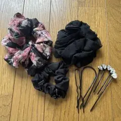 シュシュ ヘアピン セット まとめ売り