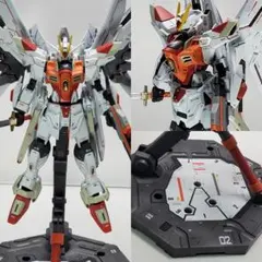ガンプラ 塗装済み完成品 ウィングガンダムゼロ ew MG ミキシング