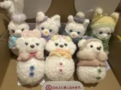 ダッフィー＆フレンズ　シークレットオブスノーウィーデイ　ぬいぐるみストラップ