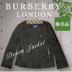 BURBERRY デニムジャケット 黒 極美品 SALE‼️