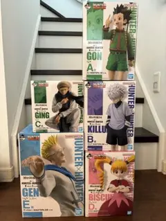 HUNTER×HUNTER 一番くじ　フィギュア 5体セット　未開封