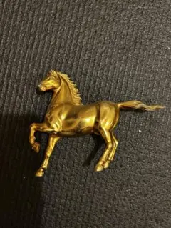 来年はうまどし！24KGP 馬の置物