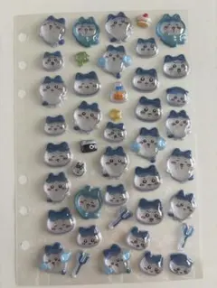 ちいかわボンボンドップシール　ハチワレ