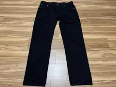 ダメージあり Levis 501 ブラック W36 L30 96年12月製 濃黒