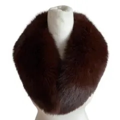 サガ フォックス 銀タグ ストール ショール 襟巻き 毛皮 ファー 成人式 和装