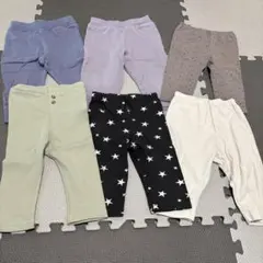 七分丈ズボン　100センチ　６枚セット　UNIQLO プチマイン