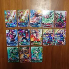仮面ライダーガンバライジング トレーディングカード 13枚セット