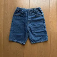 UNIQLO デニムハーフパンツ 140cm
