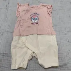 アンパンマン　ドキンちゃん　半袖　ノースリーブ　カバーオール