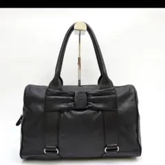 フェラガモ　トートバッグ　ヴァラ　リボン　ハンドバッグ