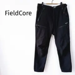 Z【フィールドコア】クライミングパンツ L相当 黒 裏起毛 防寒 伸縮性