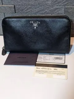 DOLCE＆GABBANA レザー ブラック ラウンドジップ 長財布 A14 - メルカリ