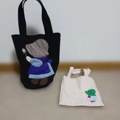 パッチワーク　スーちゃん　かばん　2点