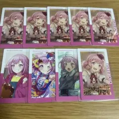 プロセカ 鳳えむ エピカ バレンタイン ポプマイ まとめ売り 9枚 箔押し