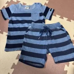 ベビー服　半袖セットアップ　90