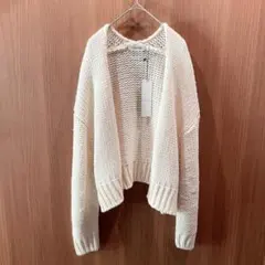 【新品】ココディール ローゲージショートニットガウン