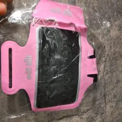 新品　mill hill スマホ用 アームバンド ピンク　ランニング
