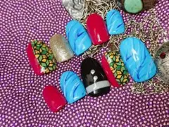 鬼滅の刃イメージ  ネイルチップ